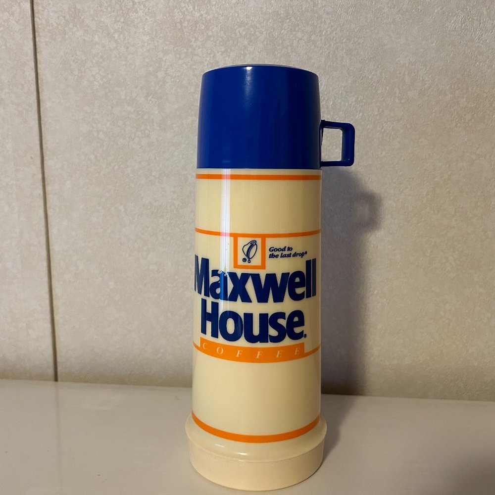 Vintage MAXWELL HOUSE Coffee Advertising General Foods Thermos